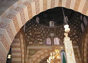 Looking in the roof at Khedive Tawfiks tomb complex