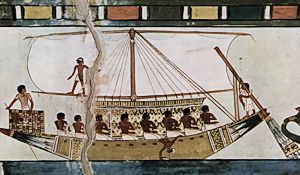 funeral boat to Abydos Menna tomb